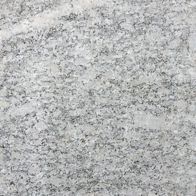 The surface finish shown is honed. Dominant colors shown are gray and white. The color mix creates a cool feeling. Speckled and coarse speckled color patterns.