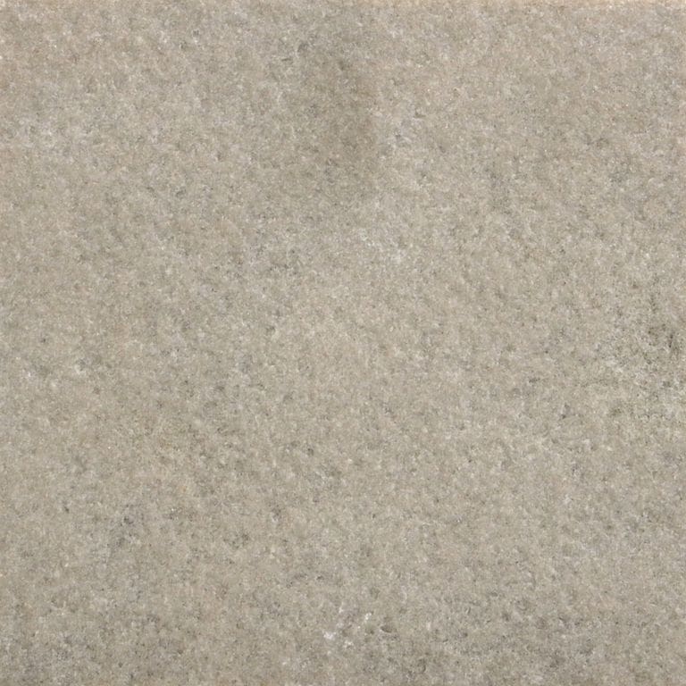 The surface finish shown is flamed. The dominant color shown is gray. The color mix creates a cool feeling. Fine speckled color pattern.