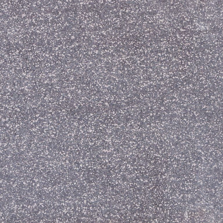 The surface finish shown is honed. The dominant color shown is gray. The color mix creates a cool feeling. Speckled, coarse speckled and blotched color patterns.
