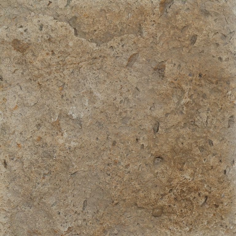 Color/Finish variation image for Reclaimed Tuff Stone. The surface finish shown is split-face. Dominant colors shown are brown and tan. The color mix creates a warm feeling.