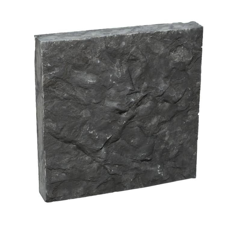 Application image for Jade Black Granite. The surface finish shown is split-face. Dominant colors shown are black and gray. The color mix creates a cool feeling.