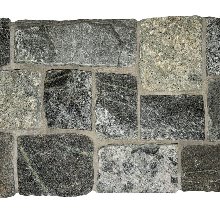 Application image for Greenwich Gray Granite. The surface finish shown is . Dominant colors shown are green and gray. The color mix creates a cool feeling.