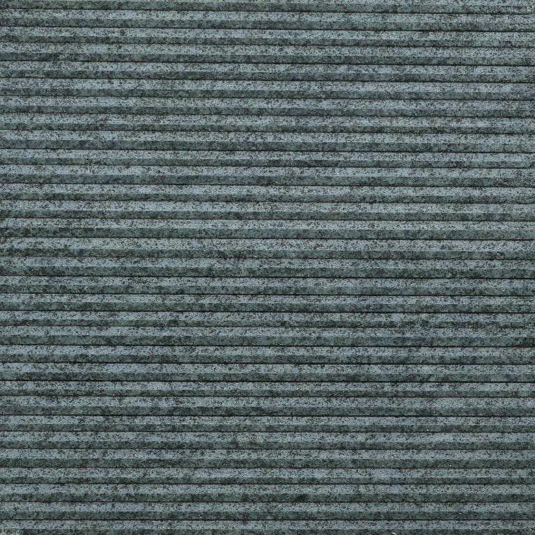 Color/Finish variation image for Adriatic Basalt. The surface finish shown is grooved. Dominant colors shown are blue, green and gray. The color mix creates a cool feeling.