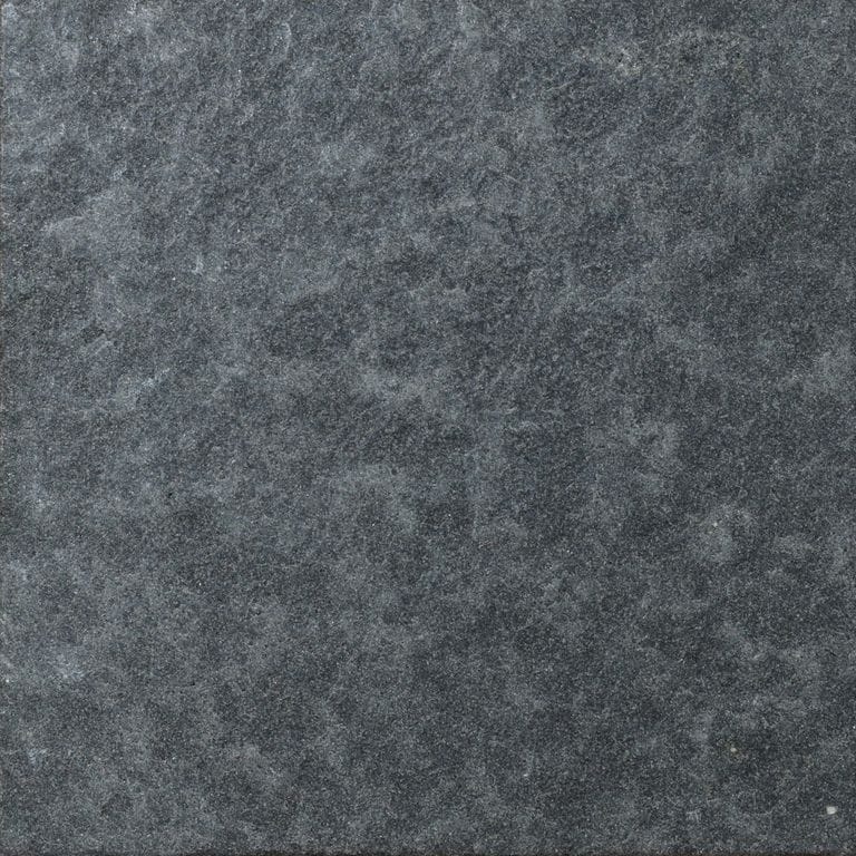 Color/Finish variation image for Basalt - Nordic Black. The surface finish shown is flamed. The dominant color shown is gray. The color mix creates a cool feeling.