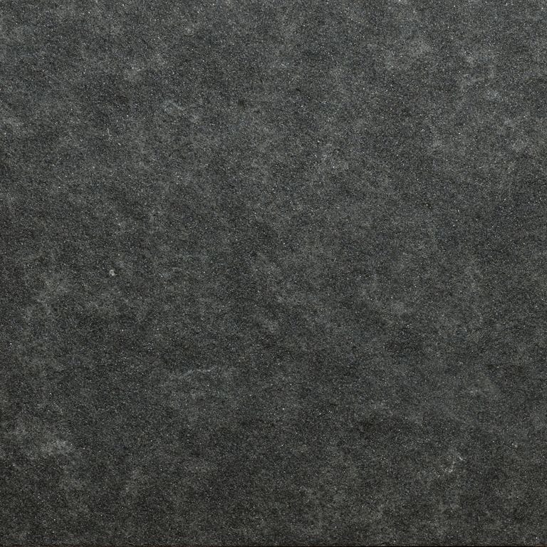 Color/Finish variation image for Nordic Black Basalt. The surface finish shown is . Dominant colors shown are black and gray. The color mix creates a cool feeling.