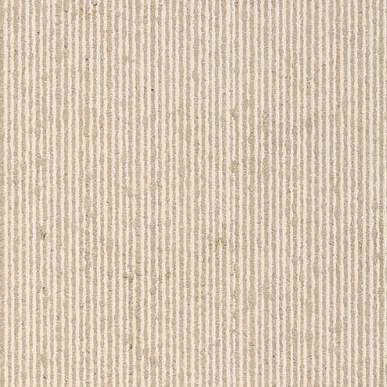 Color/Finish variation image for Cream Limestone. The surface finish shown is fine adze. Dominant colors shown are beige and tan; with brown and cream secondaries. The color mix creates a warm feeling. Regular and linear color patterns.