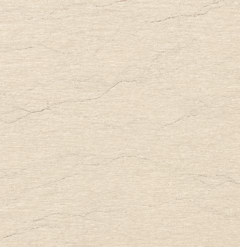 Color/Finish variation image for Liosin Limestone. The surface finish shown is sawn. Dominant colors shown are beige, tan and cream. Exhibits "movement" and the color mix creates a warm feeling. Linear and cloudy color patterns.