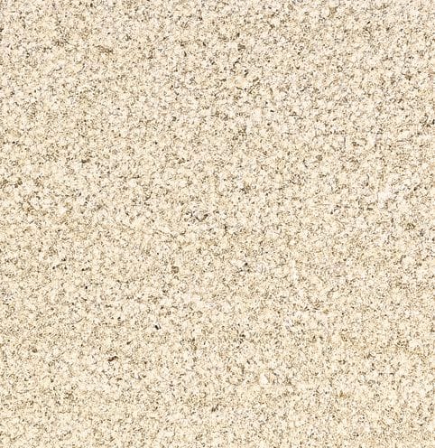 Color/Finish variation image for Cremsage Limestone. The surface finish shown is bush hammered. Dominant colors shown are beige and tan; with brown, orange/rust, white, yellow and cream secondaries. The color mix creates a warm feeling. Speckled color pattern.