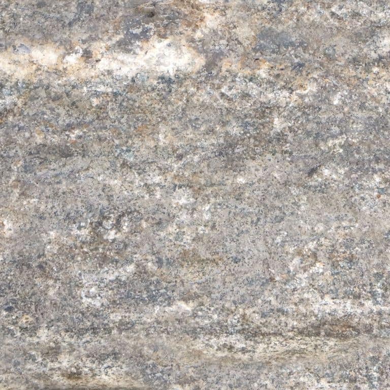 Color/Finish variation image for Fieldstone - Old New England Wall. The surface finish shown is . The dominant color shown is gray. Exhibits "movement". Linear and random color patterns.