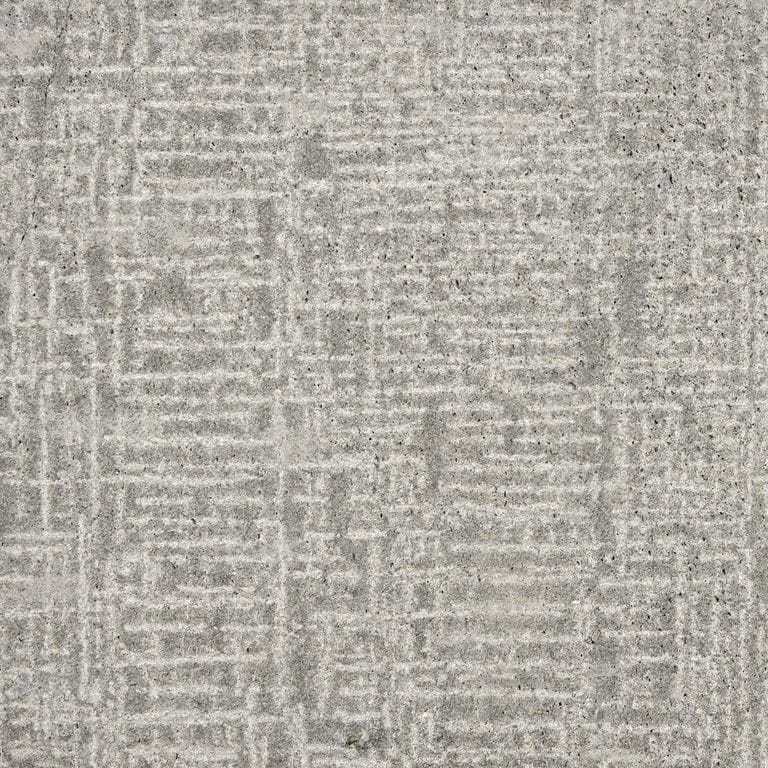 Color/Finish variation image for Ankar Gray Basalt. The surface finish shown is chiseled. Dominant colors shown are beige and gray; with white and cream secondaries. The color mix creates a warm feeling. Regular, blotched and linear color patterns.