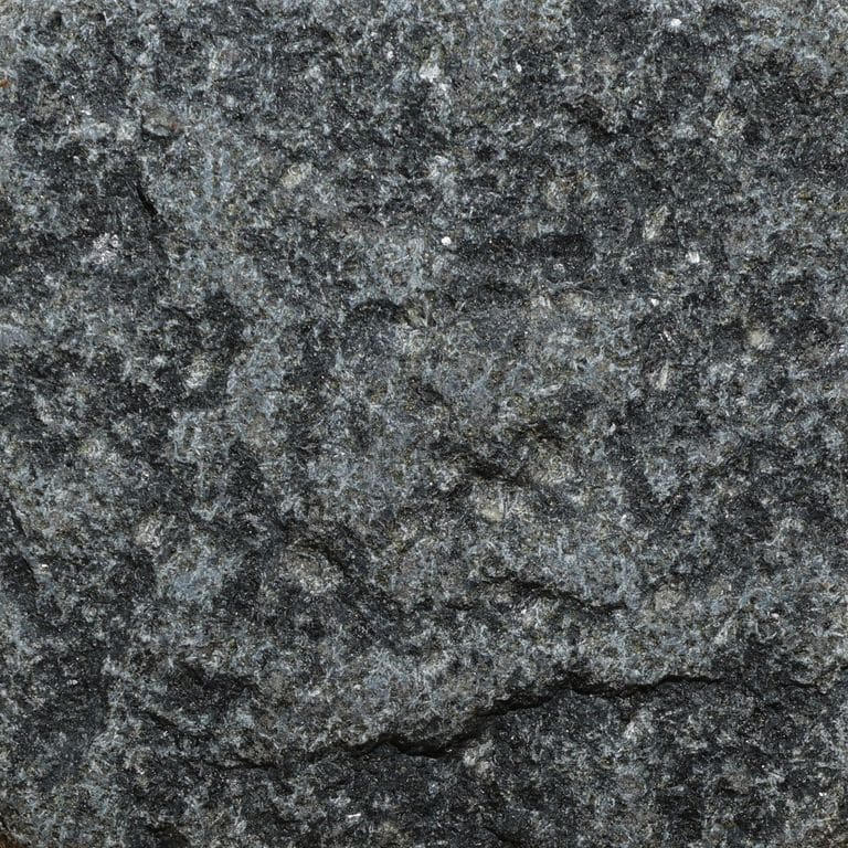 Color/Finish variation image for Zen Black Granite. The surface finish shown is . Dominant colors shown are black and gray. The color mix creates a cool feeling.