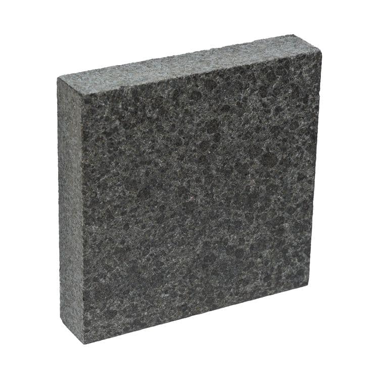 Application image for Granite - Zen Black. The surface finish shown is flamed. Dominant colors shown are black and gray. The color mix creates a cool feeling.