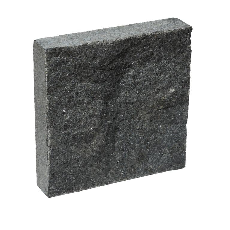 Application image for Granite - Zen Black. The surface finish shown is split-face. Dominant colors shown are black and gray. The color mix creates a cool feeling.
