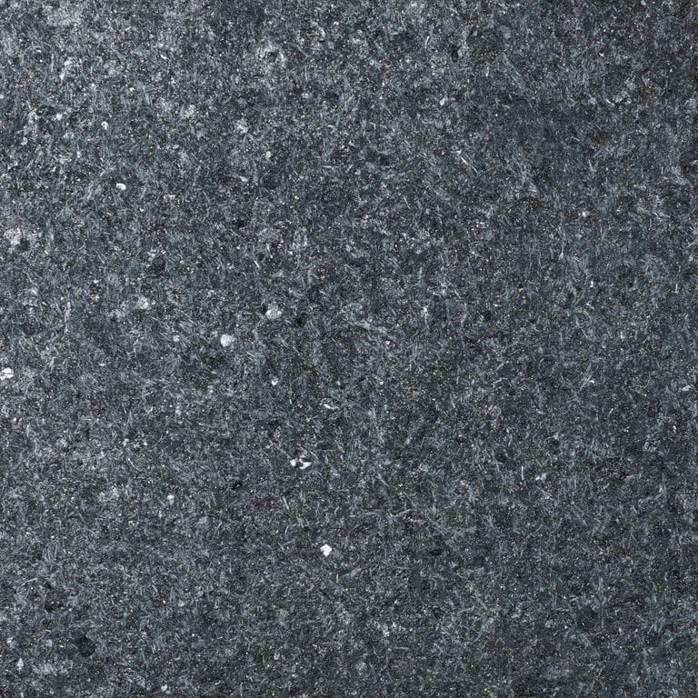 Color/Finish variation image for Granite - Zen Black. The surface finish shown is . The dominant color shown is black. The color mix creates a cool feeling.