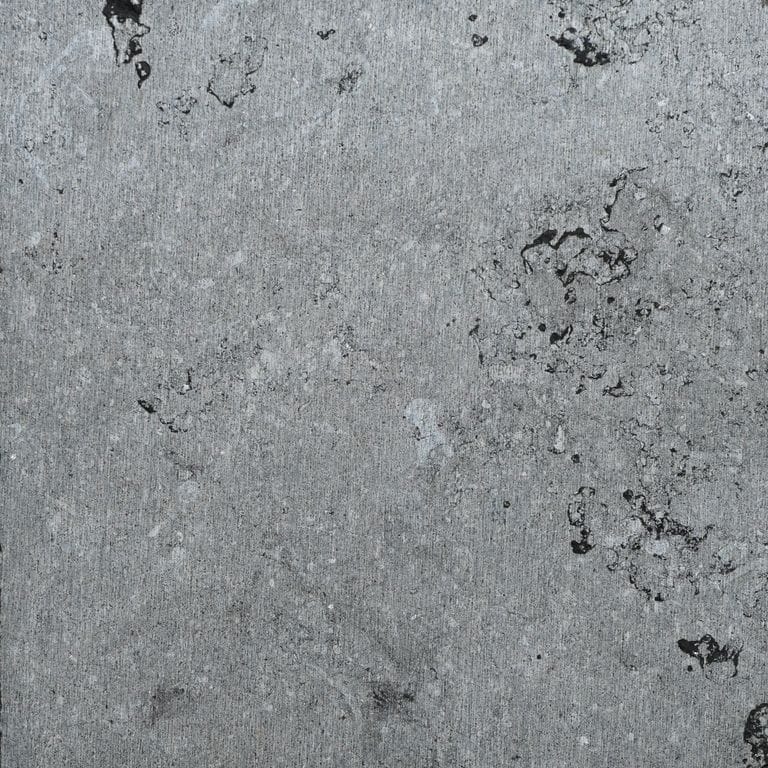 Color/Finish variation image for Belgian Bluestone Limestone. The surface finish shown is sawn. The dominant color shown is gray. The color mix creates a cool feeling.