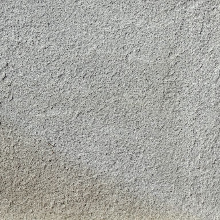 Color/Finish variation image for Full Color Mix Bluestone - Flamed. The surface finish shown is flamed. The dominant color shown is gray; with beige and white secondaries. The color mix creates a cool feeling. Fine speckled, blotched and cloudy color patterns.