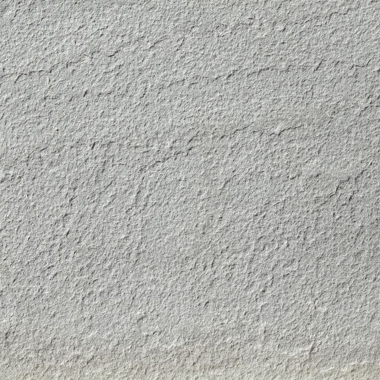 Color/Finish variation image for Full Color Mix Bluestone - Flamed. The surface finish shown is flamed. The dominant color shown is gray; with beige and white secondaries. The color mix creates a cool feeling. Fine speckled, blotched and cloudy color patterns.