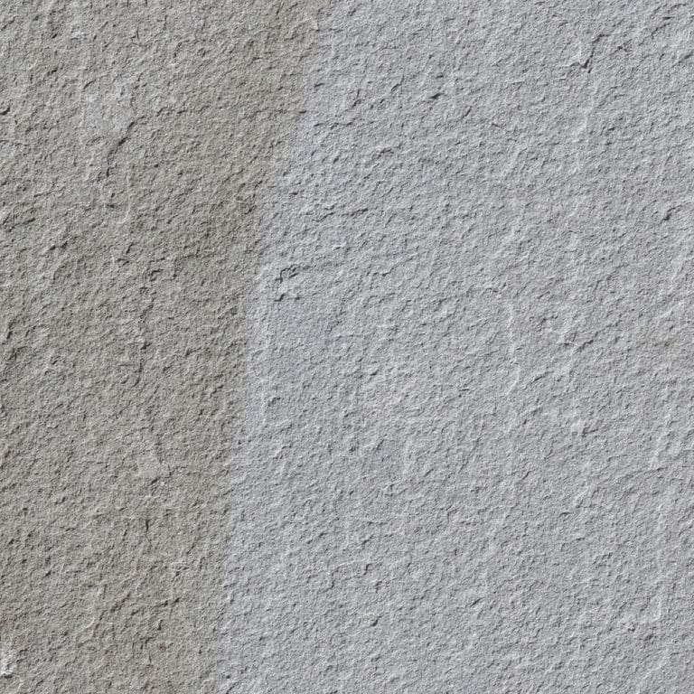 Color/Finish variation image for Full Color Mix Bluestone - Flamed. The surface finish shown is flamed. The dominant color shown is gray. The color mix creates a cool feeling. Blotched and cloudy color patterns.