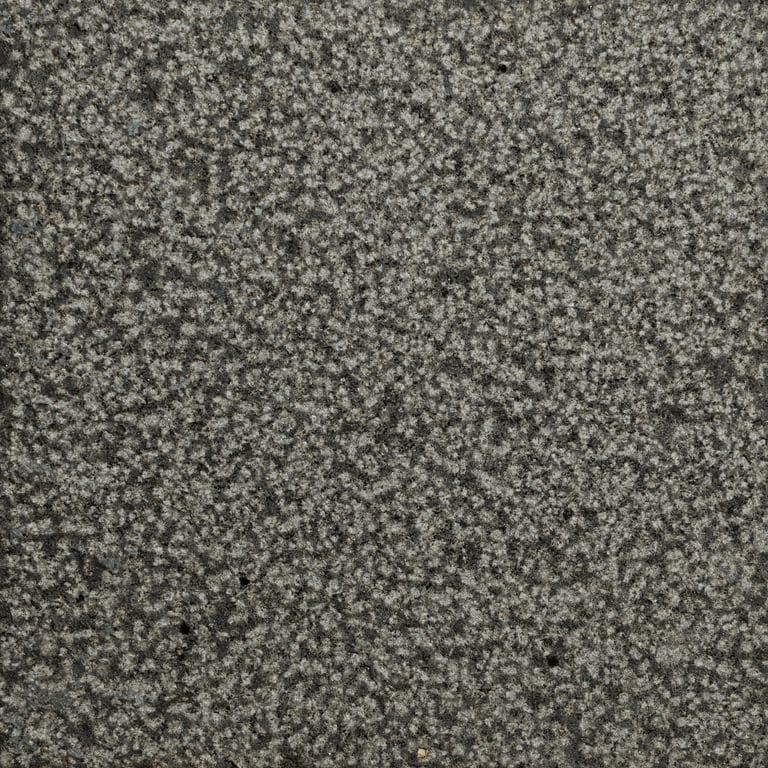 Color/Finish variation image for Ankar Black Basalt. The surface finish shown is bush hammered. Dominant colors shown are black and gray.