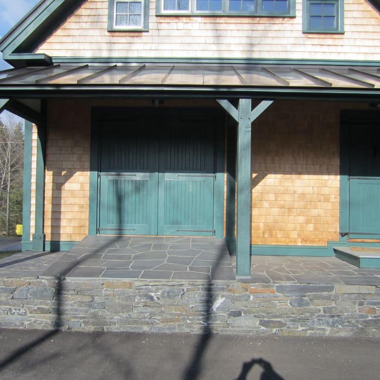 The image shows this material being used for full bed veneer and thin veneer.