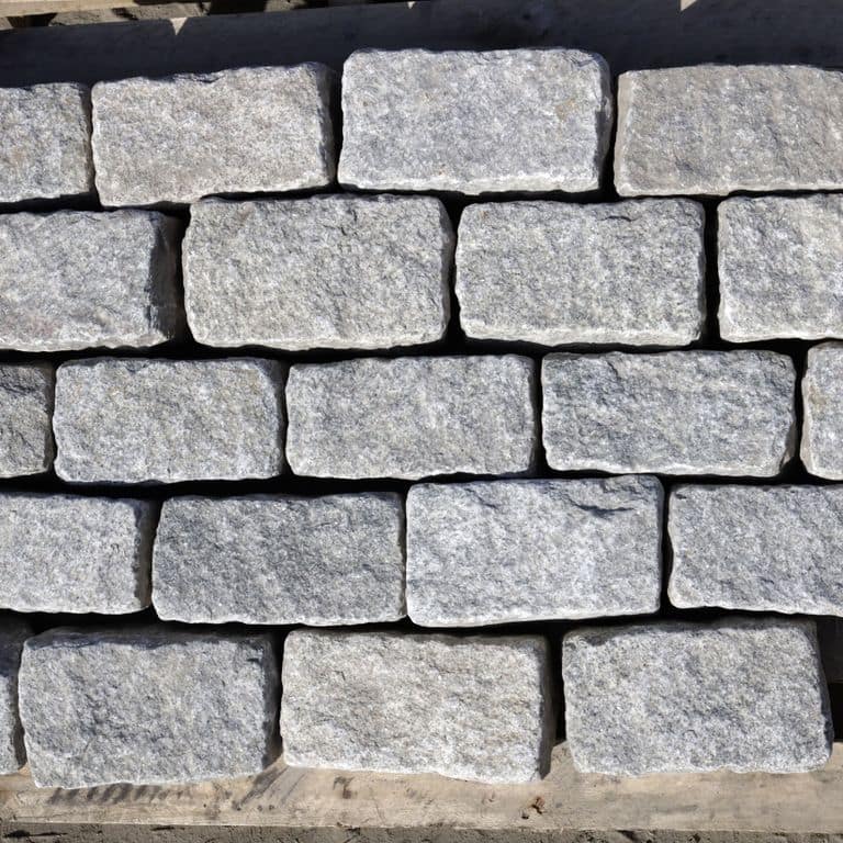 Application image for Granite - Cobblestones - Gray. The dominant color shown is gray. The color mix creates a cool feeling.