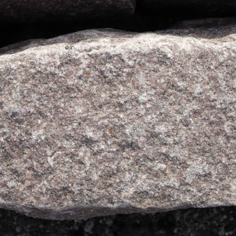 Application image for Granite - Cobblestones - Dusty Rose. The dominant color shown is pink.