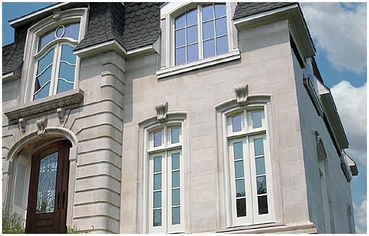 The image shows this material being used for full bed veneer and thin veneer.