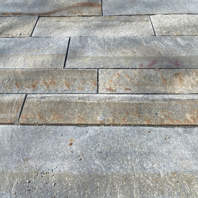 Reclaimed Third Generation Granite Curbstone