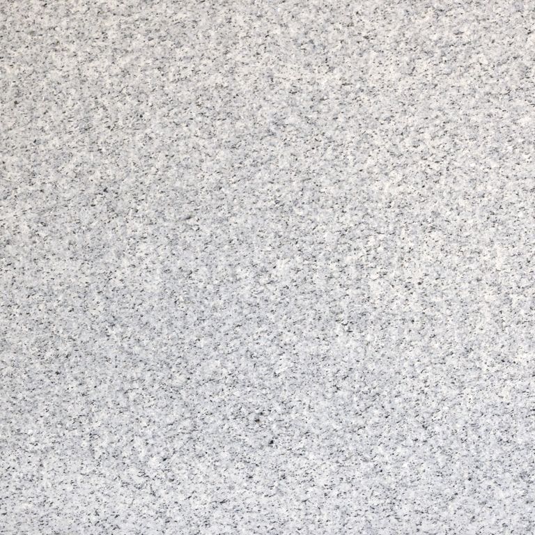 The surface finish shown is flamed. Dominant colors shown are gray, pink and white. The color mix creates a cool feeling. Speckled and coarse speckled color patterns.