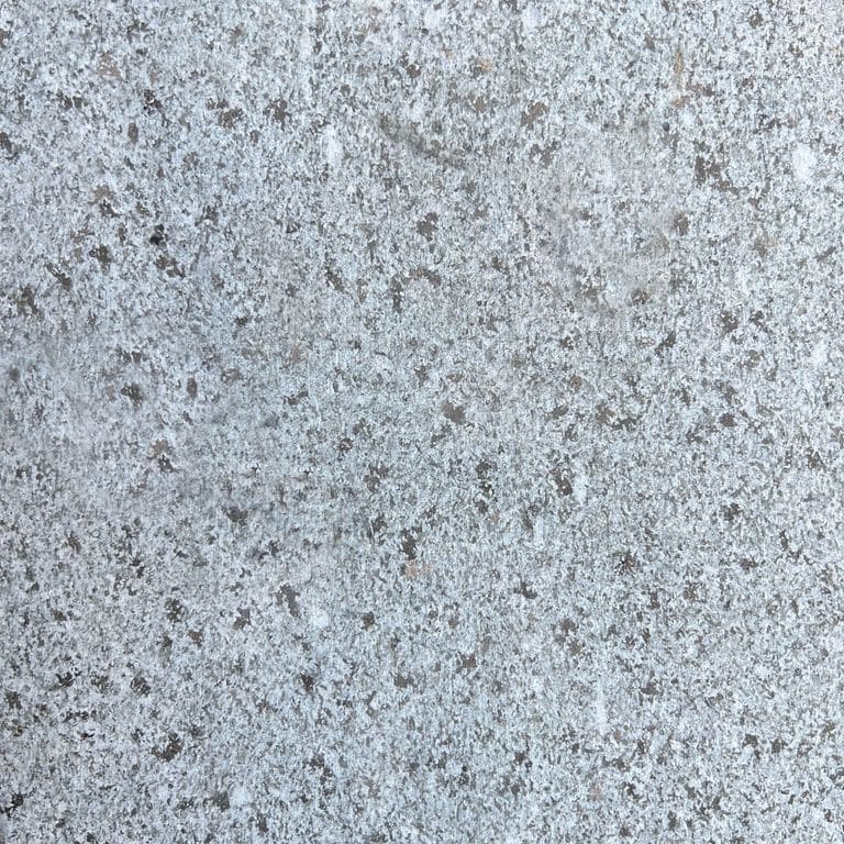 The surface finish shown is sawn. Dominant colors shown are blue and gray. The color mix creates a cool feeling. Speckled and coarse speckled color patterns.