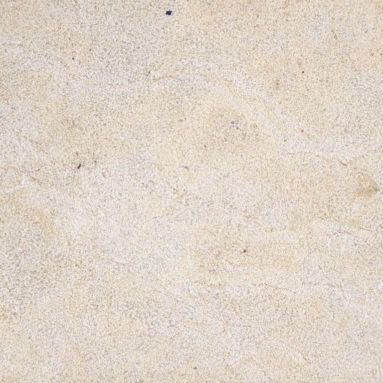 The surface finish shown is brushed. The dominant color shown is beige. The color mix creates a warm feeling. Speckled and coarse speckled color patterns.