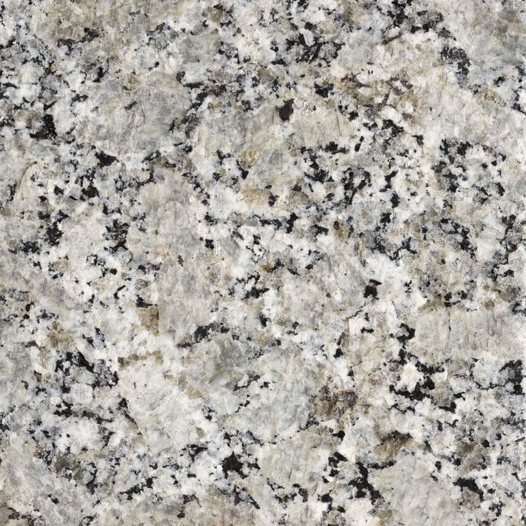 The surface finish shown is flamed. The dominant color shown is gray. Coarse speckled color pattern.