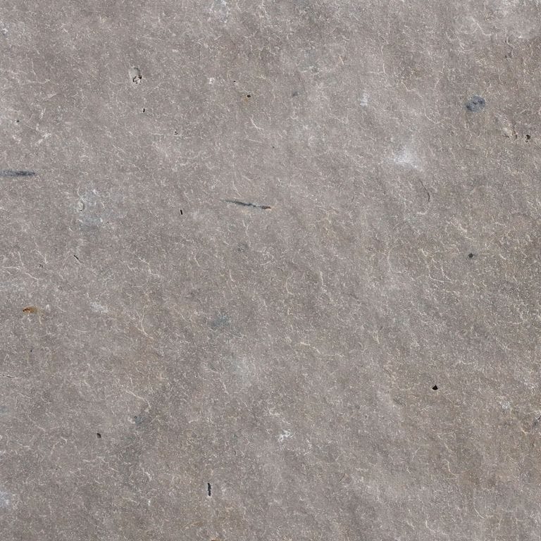 The surface finish shown is flamed. Dominant colors shown are gray and purple. The color mix creates a cool feeling. Speckled and coarse speckled color patterns.