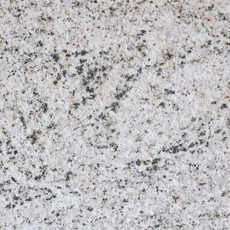 The surface finish shown is sand blasted. The dominant color shown is gray. The color mix creates a warm feeling. Speckled and coarse speckled color patterns.