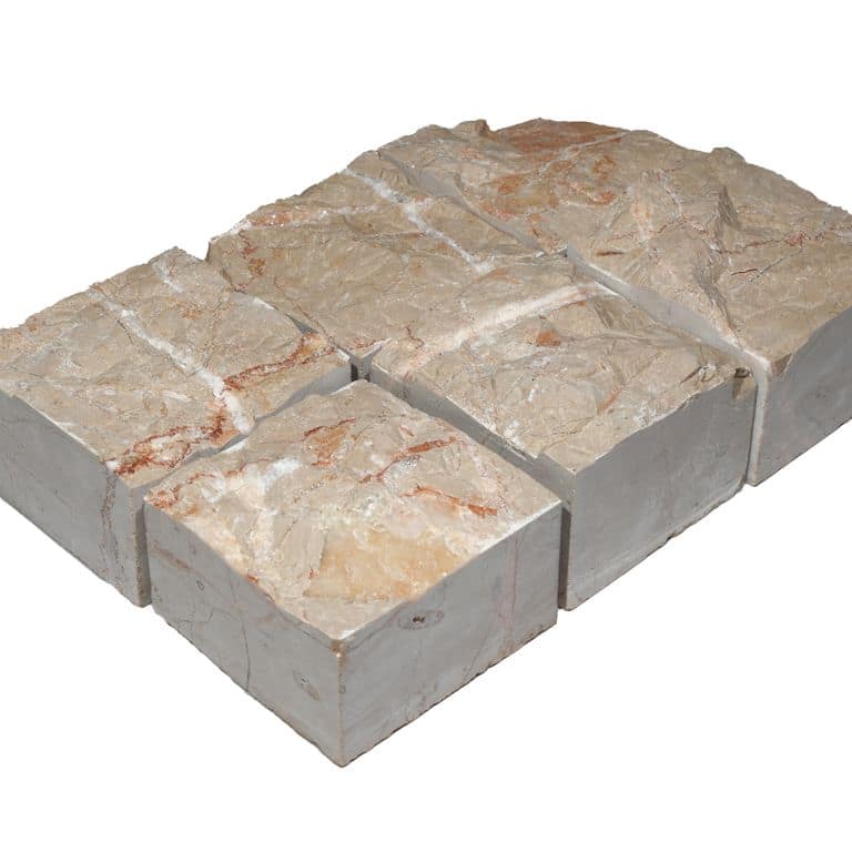 Alpine Limestone Cobblestone - Square - Splitface
