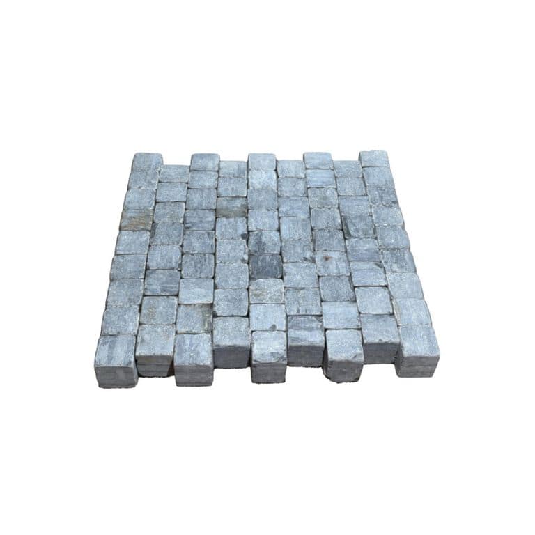 Black Schist Cobblestone - Square - Tumbled