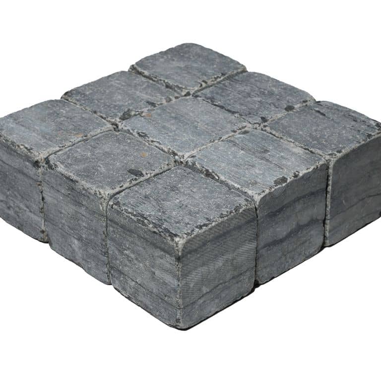 Black Schist Cobblestone - Square - Tumbled