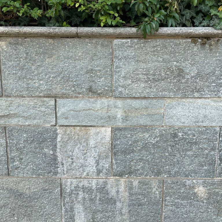 Best close-up image for Pietra Italia Gneiss - Cut to Size Veneer. The image shows this product being used in a thin veneer application. The surface finish shown is . Dominant colors shown are beige and gray. The color mix creates a warm feeling. Regular and fine speckled color patterns.