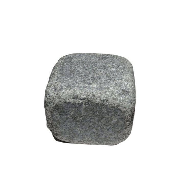 Pensy Black Granite - Sawn + Tumbled Cobblestone
