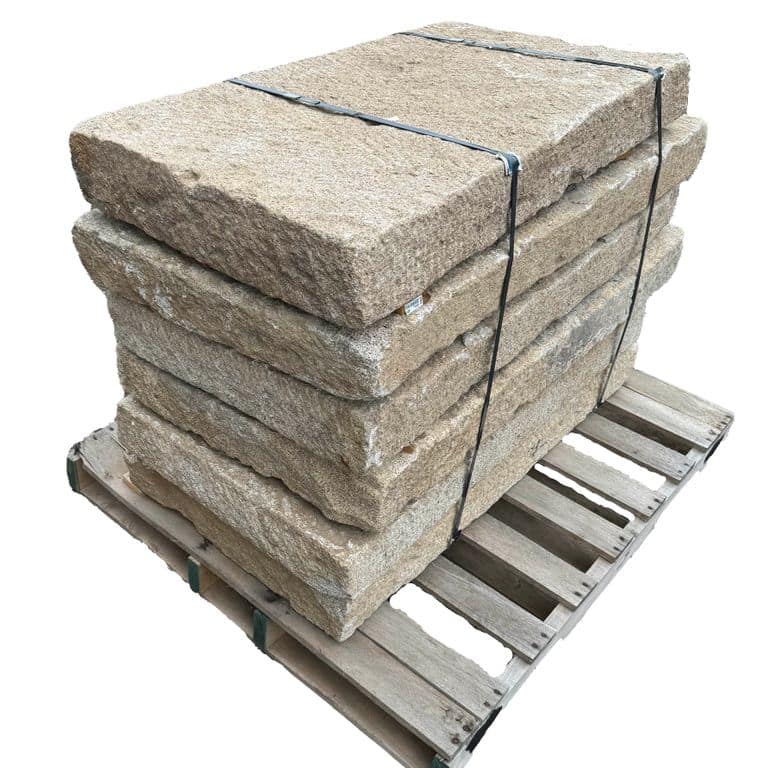 Oblique image for . The surface finish shown is split-face. Dominant colors shown are brown and tan. The color mix creates a warm feeling.