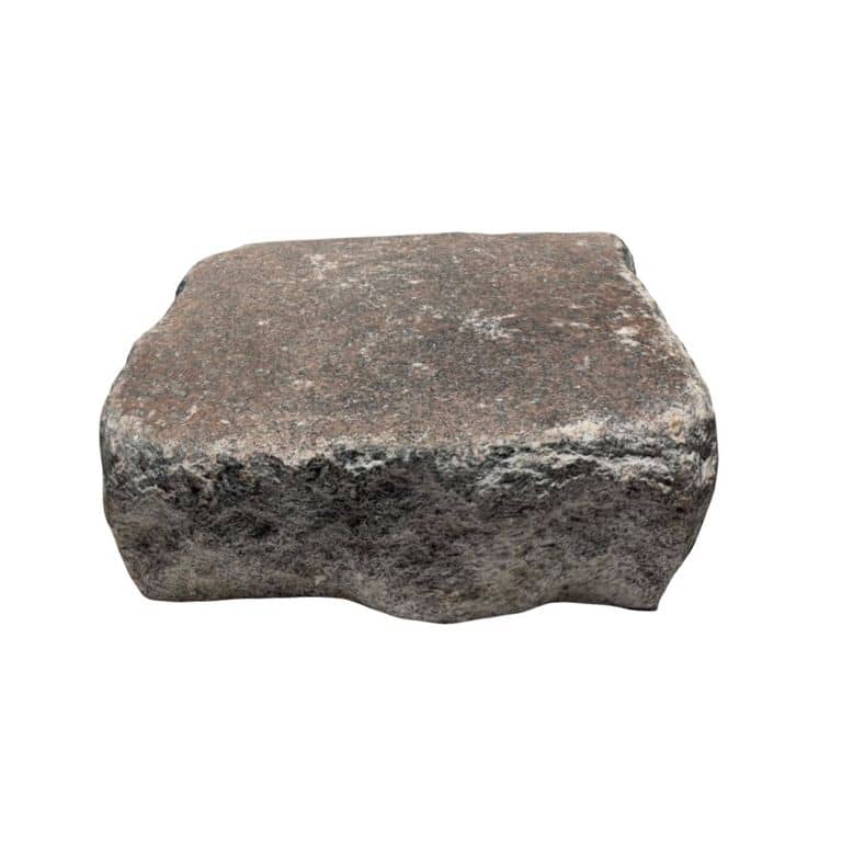 Reclaimed Multicolor Granite Cobblestones - Worn Surface