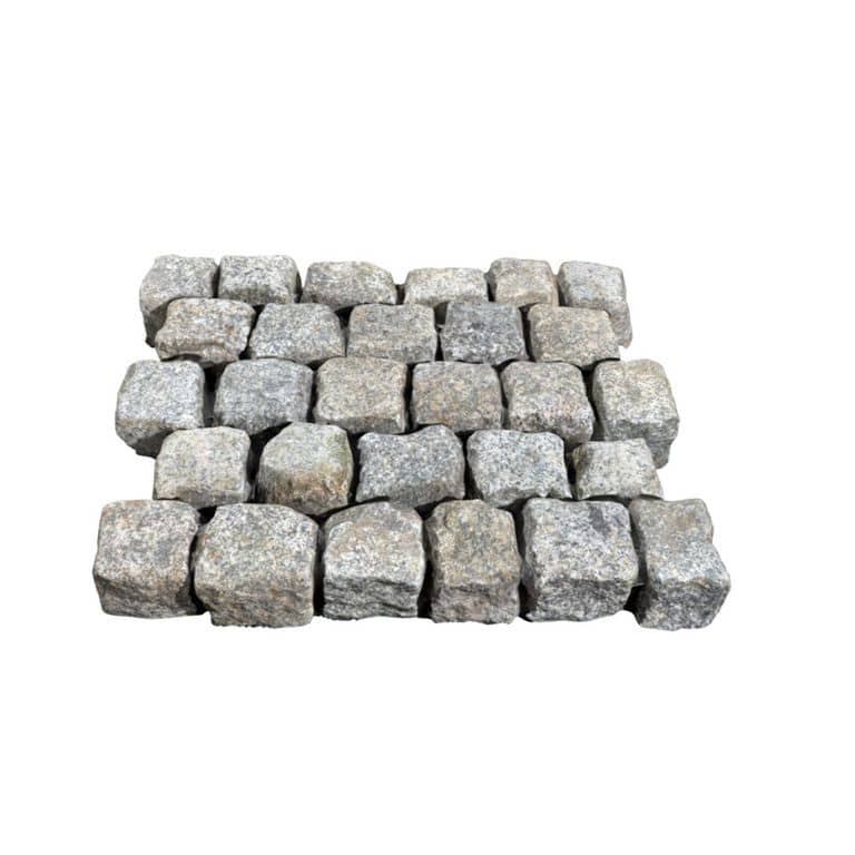 Reclaimed Berlin Granite Cobblestones - Cubes