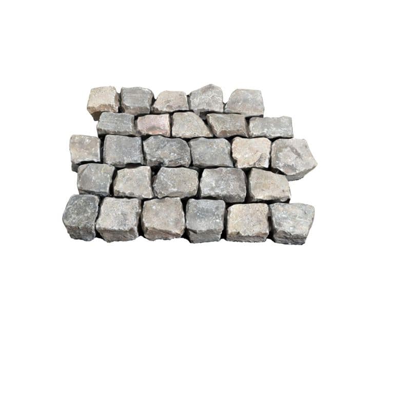 Reclaimed European Cobblestones - Mid-German Mix
