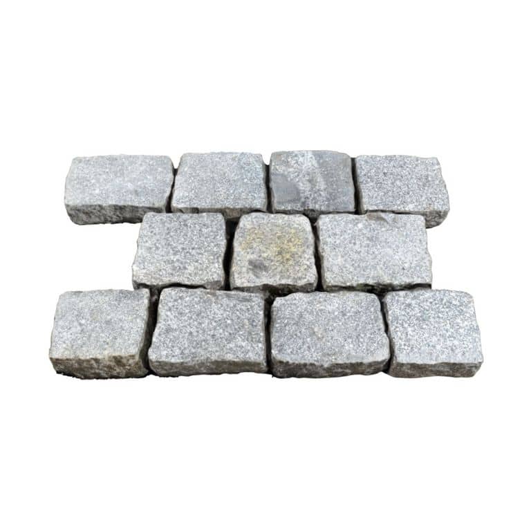 Reclaimed Berlin Granite Cobblestones - Flat Surface
