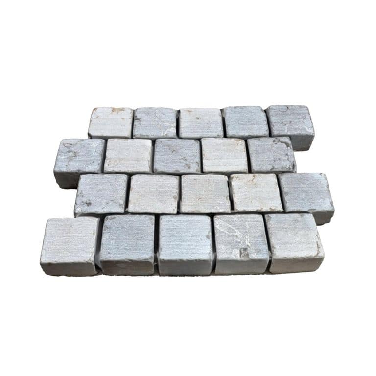 Amaza Estrema Limestone Cobblestone - Square - Tumbled