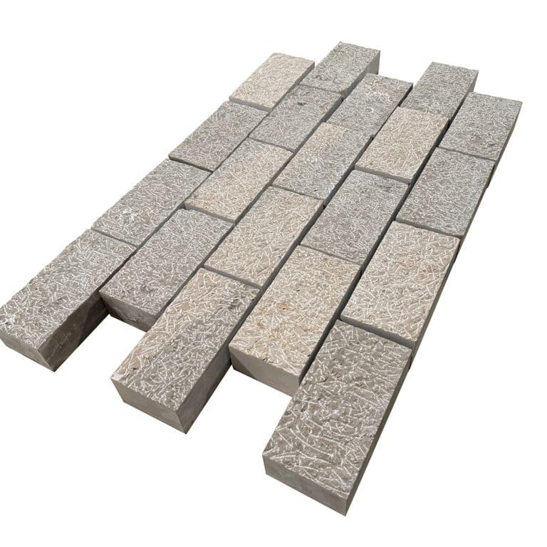  Amaza Estrema Limestone Cobblestone - Rectangle - Medium Clawed