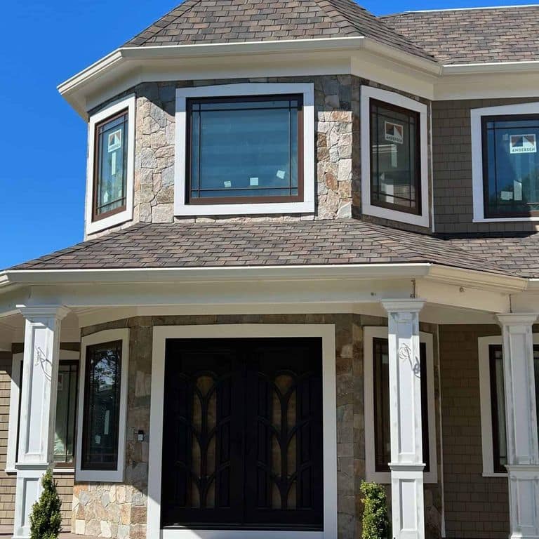  New England Tan Granite Veneer - Mosaic