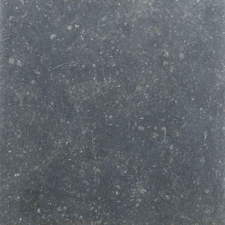 Color/Finish variation image for Belgian Bluestone Limestone - Interior Flooring. The surface finish shown is . The dominant color shown is gray. The color mix creates a cool feeling.