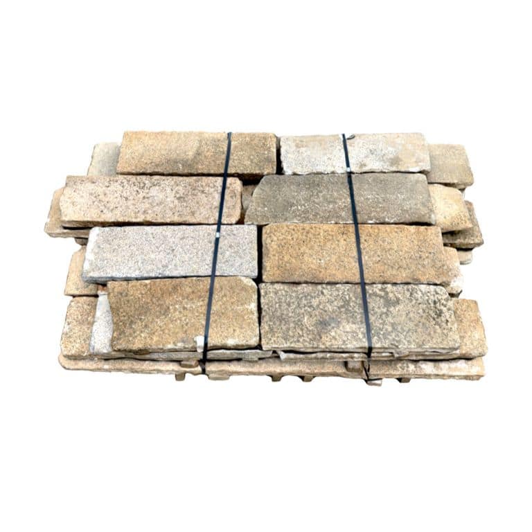 Reclaimed Footworn Granite - Plank Pavers