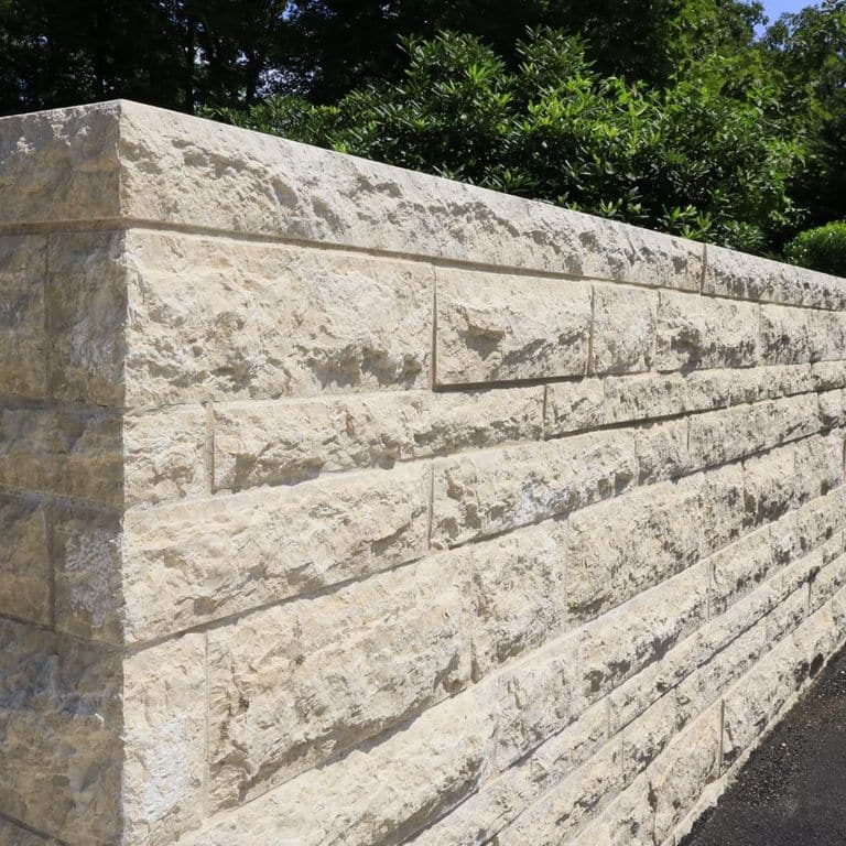 Mountain Hard Beige Limestone - Cut to Size Veneer